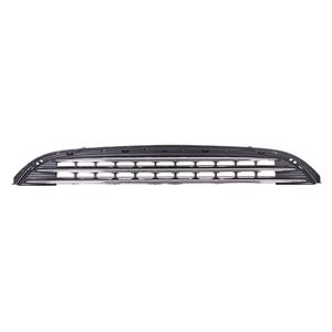 Grilles, BMW Mini One/ Cooper 3 Door F56 2014 2021 Front Bumper Grille, With Chrome Horizontal Bars, Not For Cooper S/ SD Models, TUV Approved, 