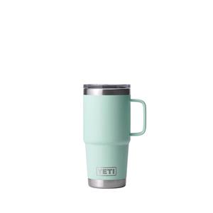 Reusable Mugs, Yeti Rambler 20oz / 591ml Travel Mug - Seafoam, YETI