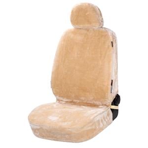 Seat Covers, Walser Teddy Front Car Seat Cover   Beige For Toyota VERSO 2009 Onwards, Walser