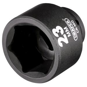 3/8" Impact Sockets, Draper 20172 Hi TORQ Metric Impact Socket, 3/8" Sq. Dr., 23mm , Draper