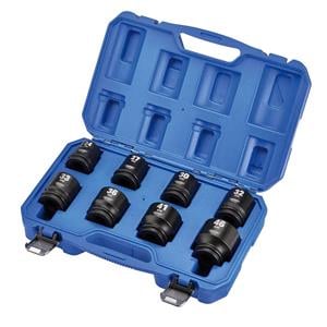 Impact Socket Sets, Draper 20206 HI TORQ Metric Impact Socket Set, 3/4" Sq. Dr. (8 Piece), Draper