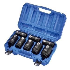 Impact Socket Sets, Draper 20208 HI TORQ Metric Deep Impact Socket Set, 3/4" Sq. Dr. (8 Piece), Draper