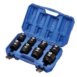 Impact Socket Sets, Draper 20209 HI TORQ Metric Impact Socket Set, 1" Sq. Dr. (8 Piece), Draper