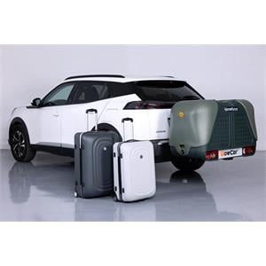 TowBox V2 390L Green Towbar Cargo Box