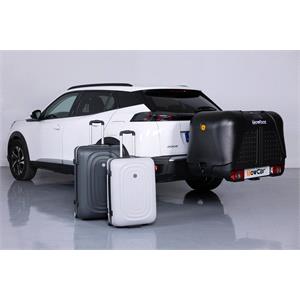 TowBox V2 390L Urban Black Towbar Cargo Box