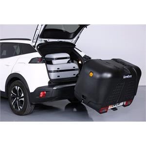 TowBox V2 390L Urban Black Towbar Cargo Box