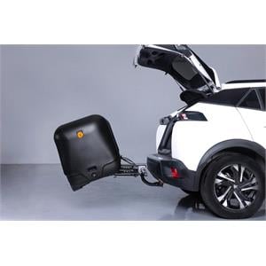 TowBox V2 390L Urban Black Towbar Cargo Box