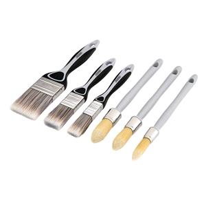 Paint Brushes, Draper 20450 Flat and Round Sash Paint Brush Set (6 Piece), Draper