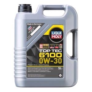 Engine Oils, Liqui Moly 0W 30 C2 Top Tec 6100 Engine Oil   5 Litres, Liqui Moly