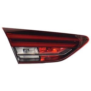 Lights, Left Rear Lamp (Inner, On Boot Lid, LED, Hatchback Models, Without Animation Lighting, Original Equipment) for Opel INSIGNIA B Grand Sport 2017 on, 