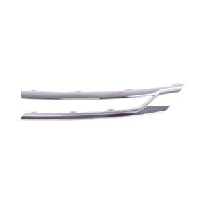 Grilles, Opel Astra K 2015 2019 LH (Passengers Side) Front Bumper Grille Trim, Chrome, TUV Approved, 
