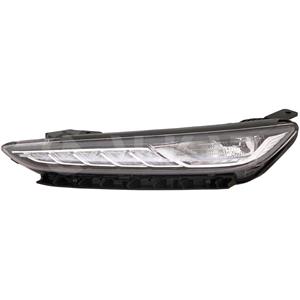 Lights, Left Daytime Running Lamp (LED, With PY21W Indicator) for Hyundai KONA SUV Van 2017 on, 