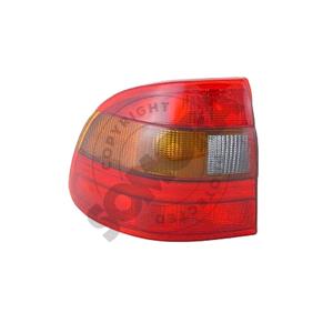 Lights, Left Rear Lamp (Smoked Indicator, Saloon) for Vauxhall ASTRA Mk III Hatchback 1994 1998, 