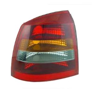 Lights, Left Rear Lamp (Hatchback, Smoked) for Opel ASTRA G Saloon 2003 2004, 