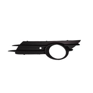Grilles, Opel Corsa D 2006 2011 LH (Passengers Side) Front Bumper Grille, Matte Black, With Fog Lamp Hole, 