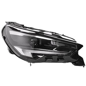 Lights, Right Headlamp (Full LED, With LED Daytime Running Light, Supplied Without Control Module, Original Equipment) for Vauxhall CORSA Mk V 2019 to 2023, 