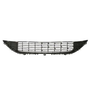Grilles, Vauxhall Corsa F Hatchback 2019 2023 Front Bumper Grille, Lower, Grained, Matte Black, Not For SRI Premium Models, 