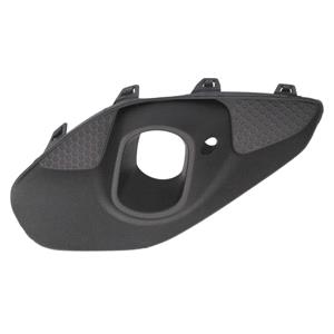 Grilles, Vauxhall Corsa F 2019 2023 LH Front Bumper Grille, Grained, Matte Black, With Hole For Fog Lamp, Not For SRI Premium Models, 