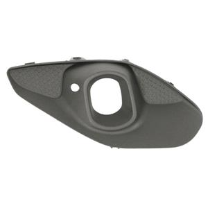 Grilles, Vauxhall Corsa F 2019 2023 RH Front Bumper Grille, Grained, Matte Black, With Hole For Fog Lamp, Not For SRI Premium Models, 