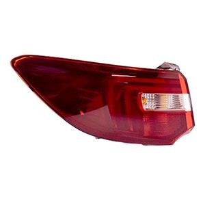 Lights, Left Rear Lamp (Outer, On Quarter Panel, LED, Original Equipment) for Vauxhall GRANDLAND X 2017 on, 