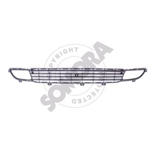 Grilles, Opel Zafira 1999 2005 Front Bumper Grille, With Fog lamp Holes, 