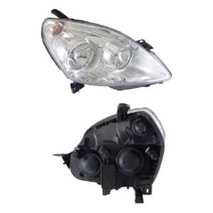 Lights, Right Headlamp (Halogen, Original Equipment) for Vauxhall ZAFIRA Mk II 2008 on, 
