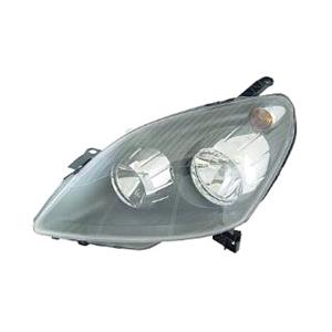 Lights, Left Headlamp (Original Equipment) for Vauxhall ZAFIRA Mk II 2005 2008, 