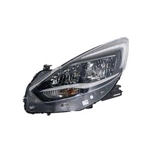 Lights, Left Headlamp (Halogen, Take H7 / H7 Bulbs, With LED Daytime Running Light, Supplied With Bulbs & Motor, Original Equipment) for Opel ZAFIRA 2017 on, 