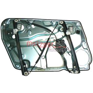 Window Regulators, Window Regulator, Right Front Electric without electric motor (2160019), METZGER