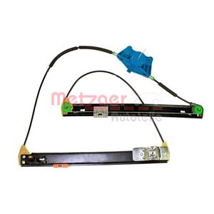 Window Regulators, Window Regulator, Left Front Electric without electric motor (2160054), METZGER
