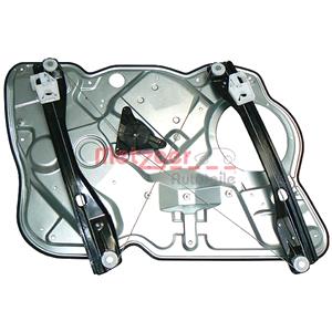 Window Regulators, Window Regulator, Right Front Electric without electric motor (2160140), METZGER