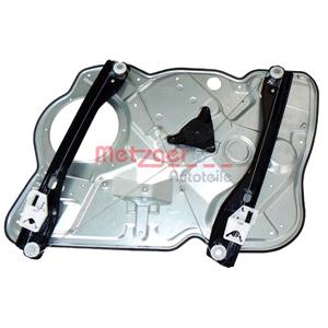 Window Regulators, Window Regulator, Left Front Electric without electric motor (2160212), METZGER