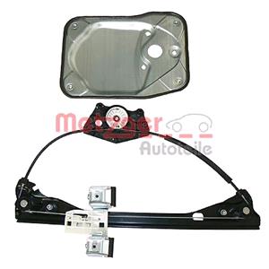 Window Regulators, Window Regulator, Left Front 4 Door Electric without electric motor (2160213), METZGER