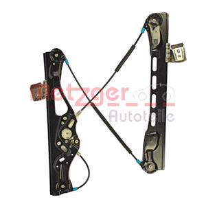 Window Regulators, Window Regulator, Right Front Electric without electric motor (2160241), METZGER