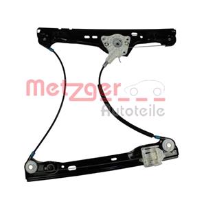 Window Regulators, Window Regulator, Left Front Electric without electric motor (2160261), METZGER