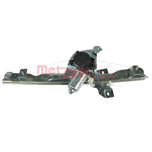 Window Regulators, Window Regulator, Left Front Electric with electric motor (2160281), METZGER