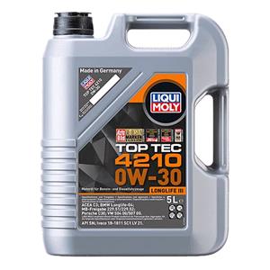 Engine Oils, Liqui Moly 0W 30 C3 Top Tec 4210 Engine Oil   5 Litres , Liqui Moly