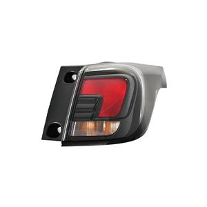 Lights, Right Rear Lamp (Outer, On Quarter Panel, Standard Bulb Type, Supplied With Bulbholder, Original Equipment) for Vauxhall Crossland X 2021 Onwards, 
