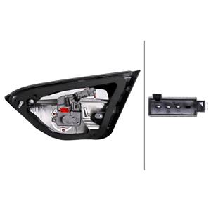 Lights, Left Rear Lamp (Inner, On Boot Lid, Standard Bulb Type, Supplied With Bulbholder, Original Equipment) for Vauxhall Crossland X 2021 Onwards, 