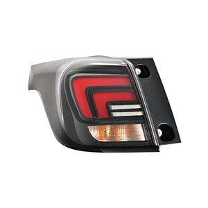 Lights, Left Rear Lamp (Outer, On Quarter Panel, LED Type, Original Equipment) for Vauxhall Crossland X 2021 Onwards, 