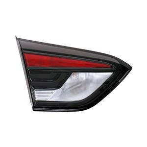 Lights, Left Rear Lamp (Inner, On Boot Lid, LED Type, Original Equipment) for Vauxhall Crossland X 2021 Onwards, 