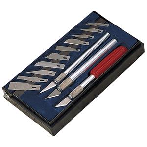 Modellers Knife Kits, Draper 21834 Modeller's Tool Kit (16 Piece), Draper