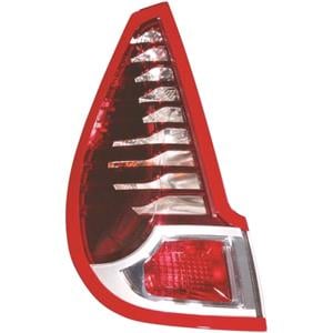 Lights, Left Rear Lamp (5 Seater Models, Outer On Quarter Panel, Supplied Without Bulbholder) for Renault SCÉNIC  2010 2012, 