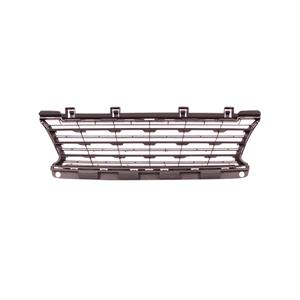 Grilles, Peugeot 308 2014 2021 Front Bumper Grille, Centre Section, Matte Dark Grey, TuV Approved, 