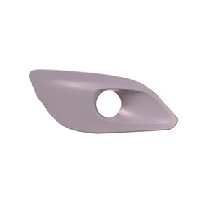 Grilles, Peugeot 308 2014 2021 RH (Drivers Side) Front Bumper Grille, Outer, Primed, With Hole For Fog Light, Active Models, 