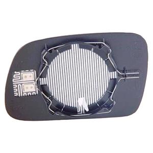 Wing Mirrors, Right Wing Mirror Glass (Heated) and Holder for Peugeot 307 Estate, 2002 2007, 
