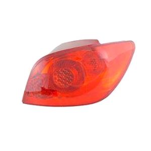 Lights, Right Rear Lamp (Hatchback, Supplied With Bulbholder, Original Equipment) for Peugeot 307 2005 2007, 