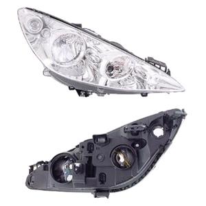 Lights, Right Headlamp (Halogen, Takes H1/H7 Bulbs, Supplied With Motor) for Peugeot 308 CC 2008 2011, 