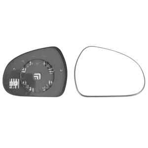 Wing Mirrors, Right Wing Mirror Glass (heated) and Holder for PEUGEOT 207, 2006 2012, SUMMIT