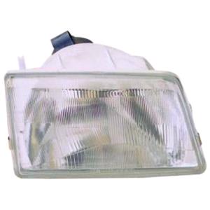 Lights, Right Headlamp (Takes H4 Bulb) for Peugeot 205 van 1983 1998, 
